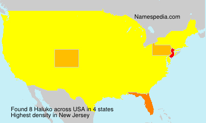 Surname Haluko in USA Surname Haluko in USA