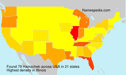 Surname Hamachek in USA Surname Hamachek in USA