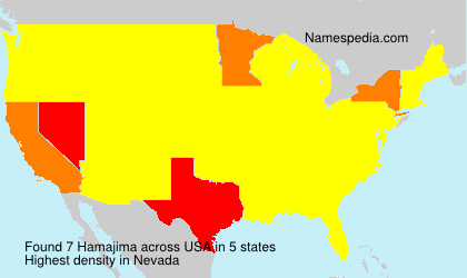 Surname Hamajima in USA Surname Hamajima in USA