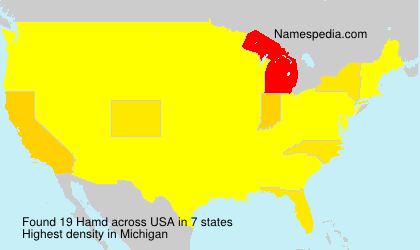 Surname Hamd in USA Surname Hamd in USA