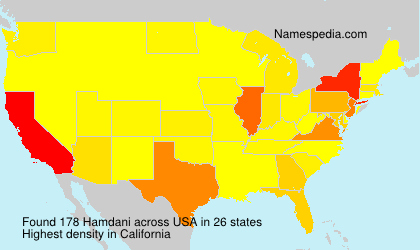 Surname Hamdani in USA Surname Hamdani in USA
