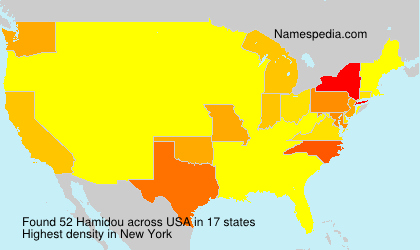Surname Hamidou in USA Surname Hamidou in USA