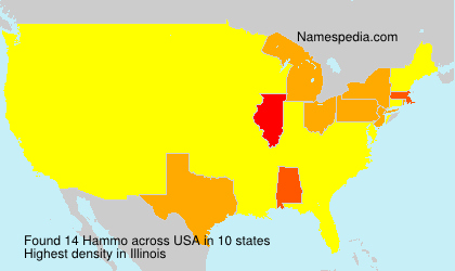 Surname Hammo in USA Surname Hammo in USA