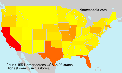 Surname Hamor in USA Surname Hamor in USA