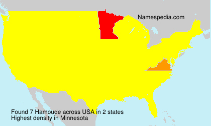 Surname Hamoude in USA Surname Hamoude in USA
