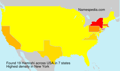 Surname Hamrahi in USA Surname Hamrahi in USA
