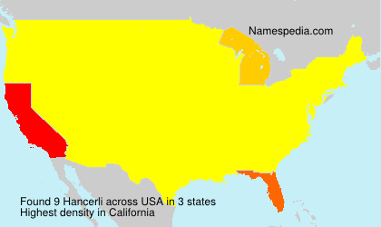 Surname Hancerli in USA Surname Hancerli in USA