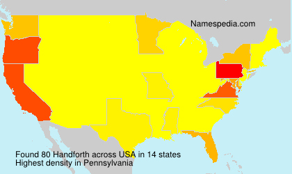 Surname Handforth in USA Surname Handforth in USA