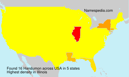 Surname Handumon in USA Surname Handumon in USA