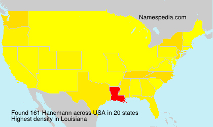 Surname Hanemann in USA Surname Hanemann in USA