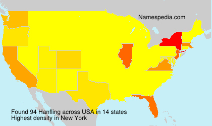 Surname Hanfling in USA Surname Hanfling in USA