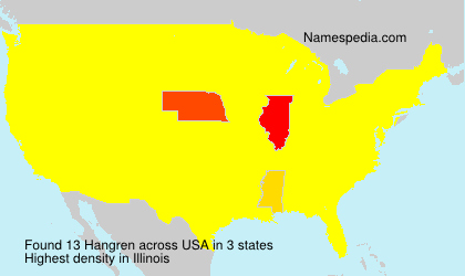Surname Hangren in USA Surname Hangren in USA