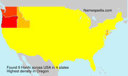 Surname Hanhi in USA Surname Hanhi in USA