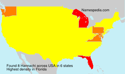 Surname Hannachi in USA Surname Hannachi in USA