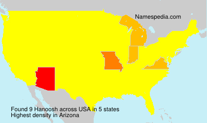 Surname Hanoosh in USA Surname Hanoosh in USA