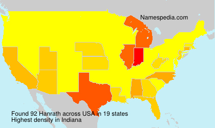 Surname Hanrath in USA Surname Hanrath in USA