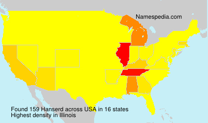 Surname Hanserd in USA Surname Hanserd in USA