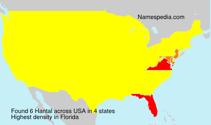 Surname Hantal in USA Surname Hantal in USA