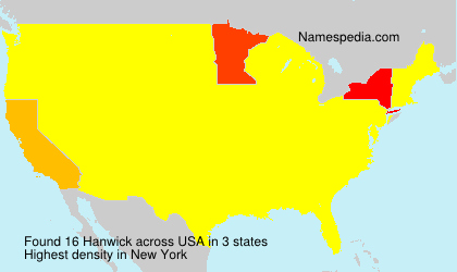 Surname Hanwick in USA Surname Hanwick in USA