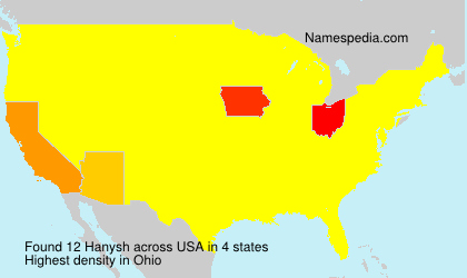 Surname Hanysh in USA Surname Hanysh in USA