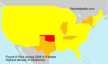 Surname Haol in USA Surname Haol in USA
