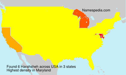 Surname Harahsheh in USA Surname Harahsheh in USA