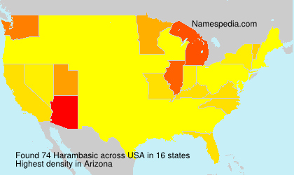 Surname Harambasic in USA Surname Harambasic in USA