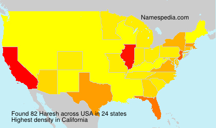Surname Haresh in USA Surname Haresh in USA