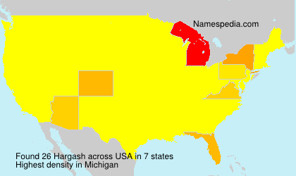 Surname Hargash in USA Surname Hargash in USA