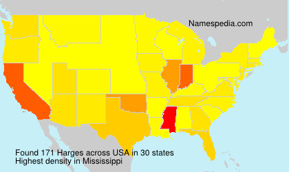 Surname Harges in USA Surname Harges in USA