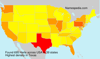 Surname Harle in USA Surname Harle in USA