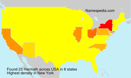 Surname Harmath in USA Surname Harmath in USA