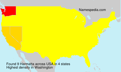 Surname Harmatta in USA Surname Harmatta in USA