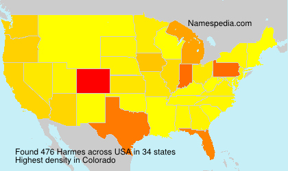 Surname Harmes in USA Surname Harmes in USA
