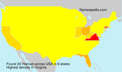 Surname Harnad in USA Surname Harnad in USA