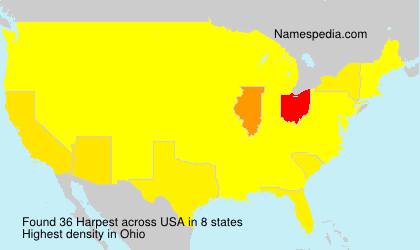 Surname Harpest in USA Surname Harpest in USA