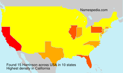 Surname Harrinson in USA Surname Harrinson in USA