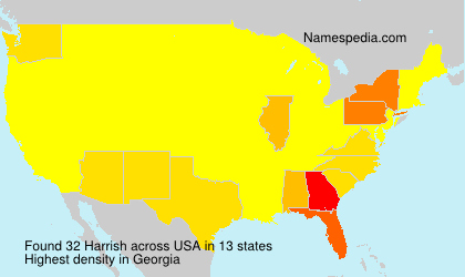 Surname Harrish in USA Surname Harrish in USA