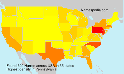 Surname Harron in USA Surname Harron in USA