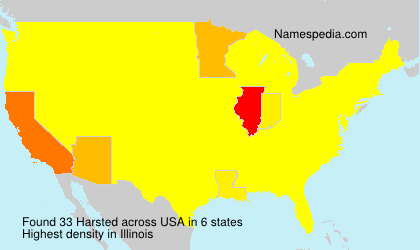 Surname Harsted in USA Surname Harsted in USA