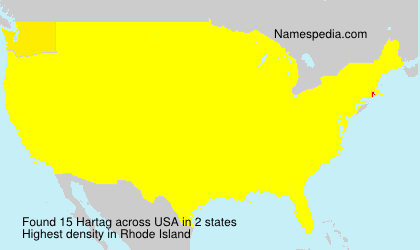 Surname Hartag in USA Surname Hartag in USA