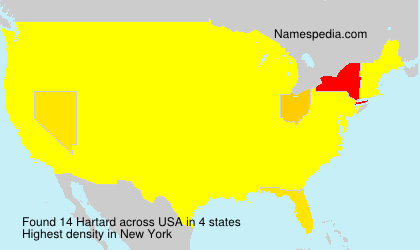 Surname Hartard in USA Surname Hartard in USA
