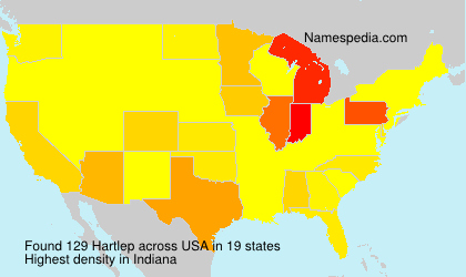 Surname Hartlep in USA Surname Hartlep in USA