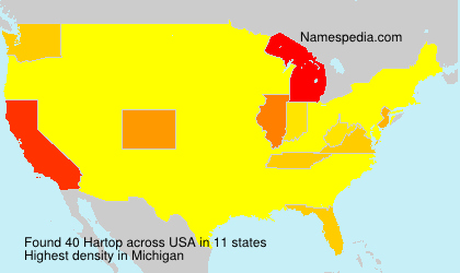 Surname Hartop in USA Surname Hartop in USA