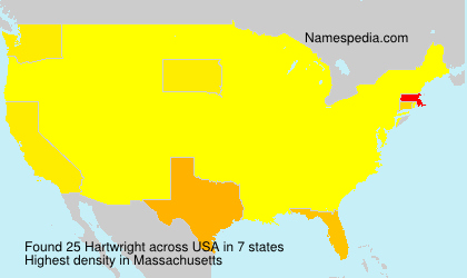 Surname Hartwright in USA Surname Hartwright in USA