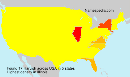 Surname Harvish in USA Surname Harvish in USA
