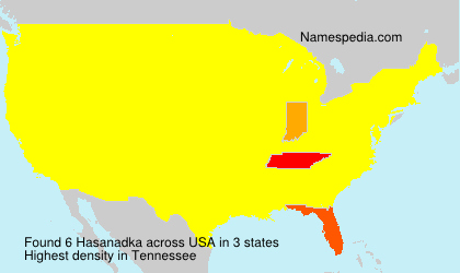Surname Hasanadka in USA Surname Hasanadka in USA