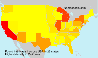 Surname Hasani in USA Surname Hasani in USA