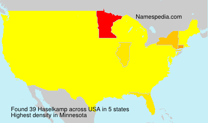 Surname Haselkamp in USA Surname Haselkamp in USA