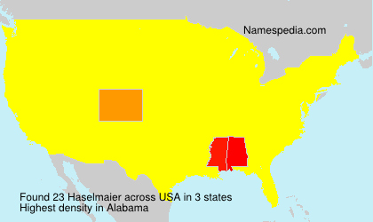 Surname Haselmaier in USA Surname Haselmaier in USA